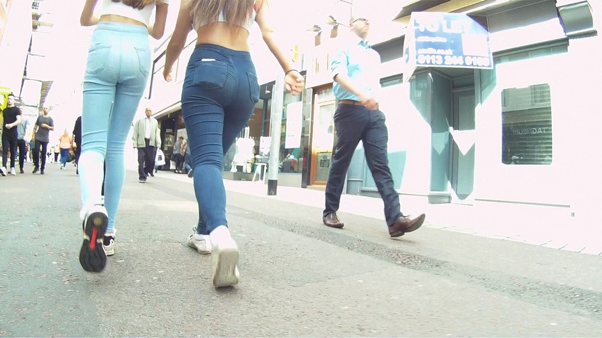 Two Teens Booty Jeans