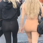CandidCreeps Blonde Leggings Teens