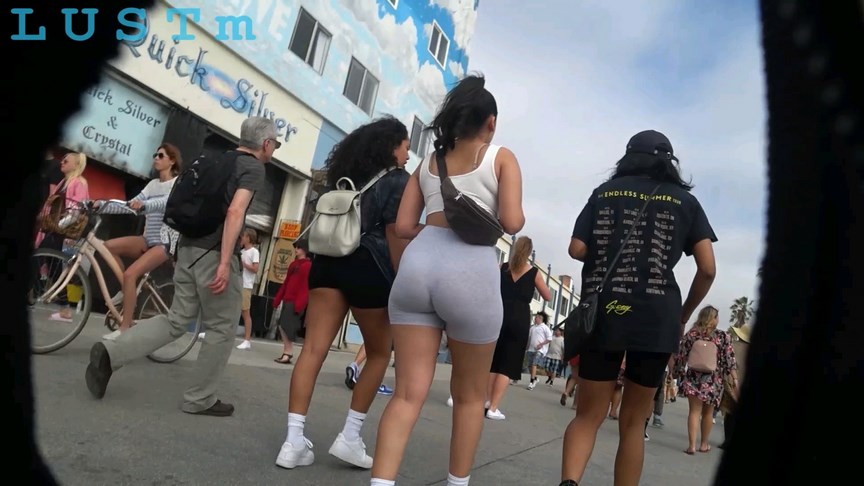 Sexy Babe Teen with Friends