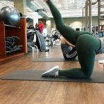 Amazing Blonde BigBooty Gym in Spandex Part 2