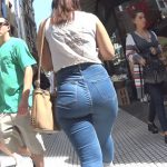 ButtArg Booty Latina Teen in Jeans Walking