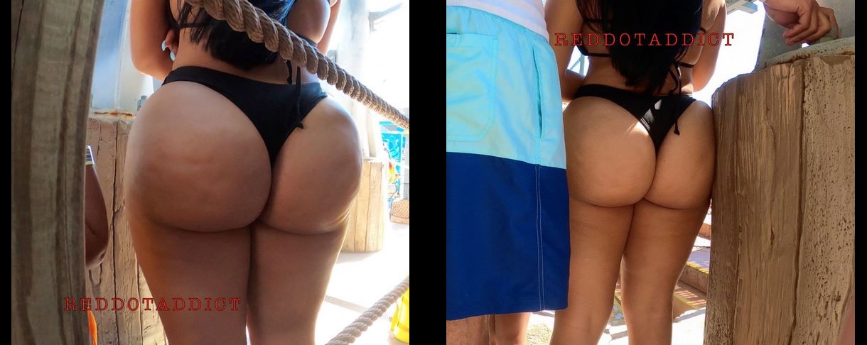Thong Swallowing Latina ReddotAddict