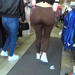 Beautiful PAWG Big Booty Latina Spandex Thong