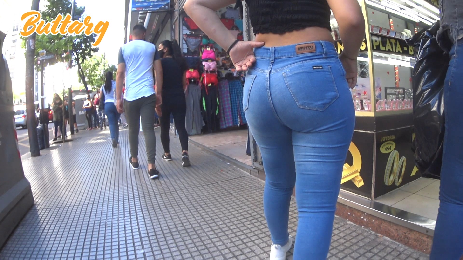 ButtArg Two Teens Sexys Jeans Argentina Booty