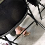 Sexy Thong Transparent Spandex Teen in the School
