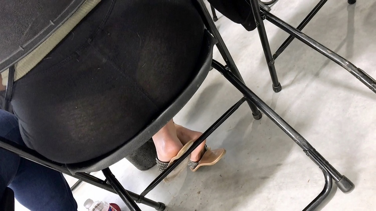 Sexy Thong Transparent Spandex Teen in the School