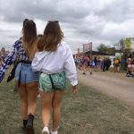 Two Sexys Teens in the Festival Big Booty Short
