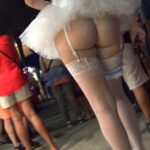 17 Festivass Microskirt and stockings