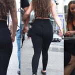 Shooter GD102 Cute Brunette Gal In Scrunch Leggings