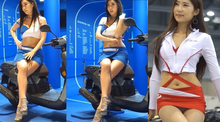 Asian JAV Sexys Girls with Dress Expo