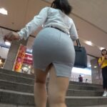 Asian JAV Pcolle Big Booty in Skirt